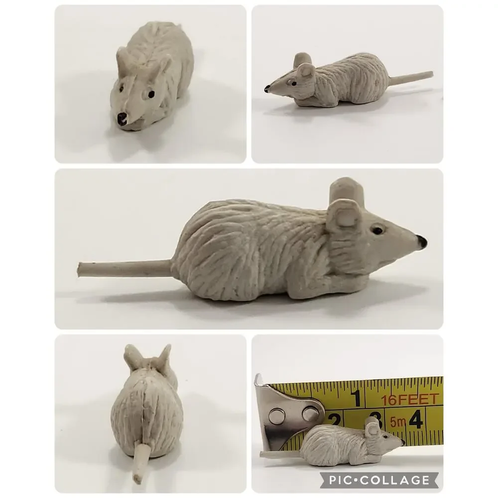 Vintage Miniature Animal Figurine Lot – 12 Pieces | Farm, Forest & Nursery Theme